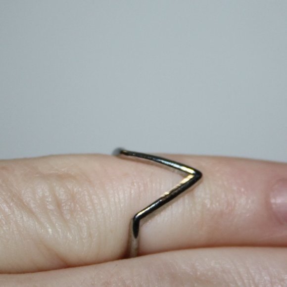 Nwot silver mid-ring size 3.25 - Picture 1 of 3